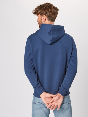 ALPHA INDUSTRIES Sweatshirt in Blauw: terug