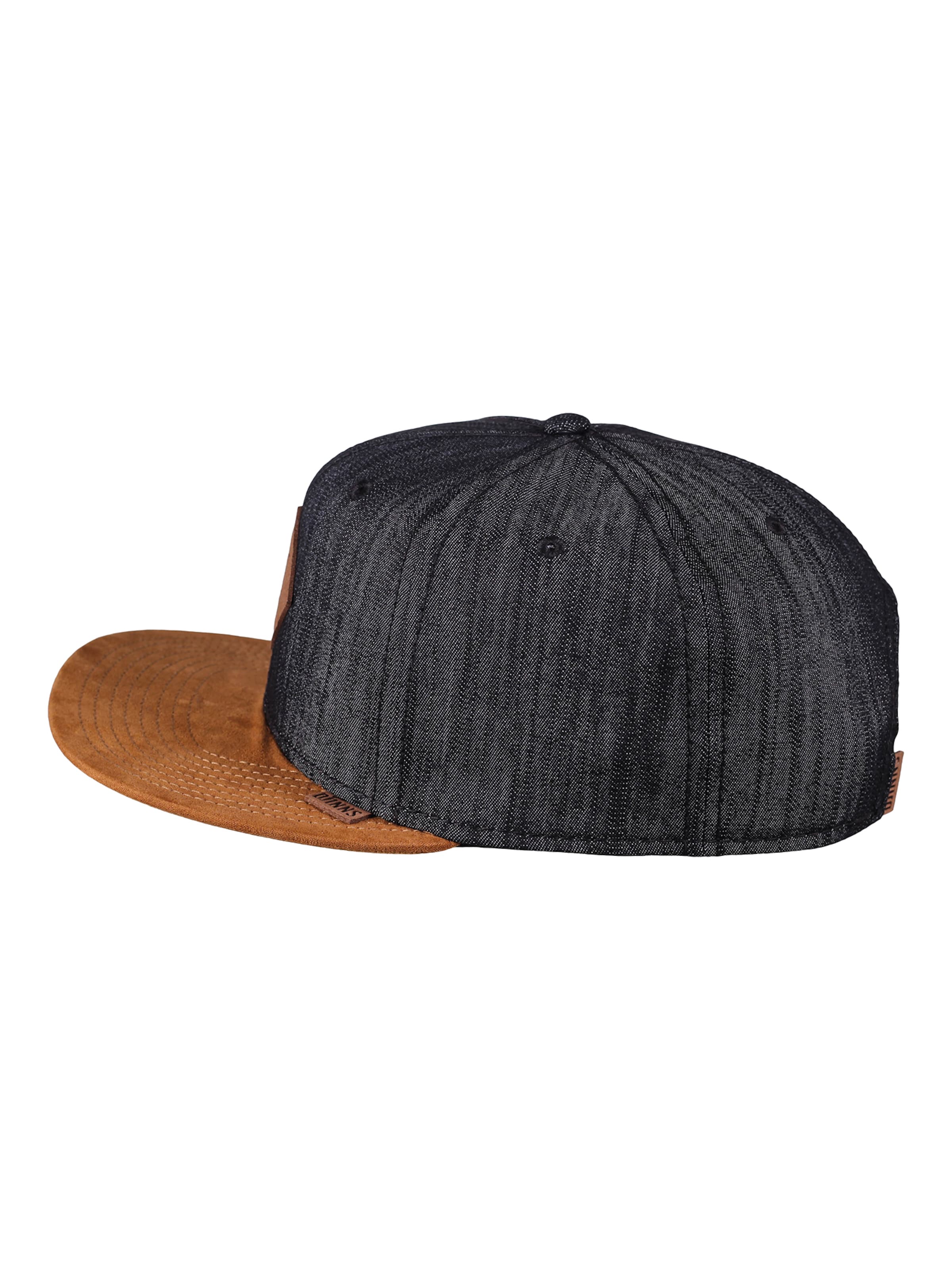 Casquette 'Linen 2015' DJINNS en noir : devant