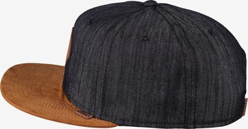 DJINNS Cap 'Linen 2015' in Black: front