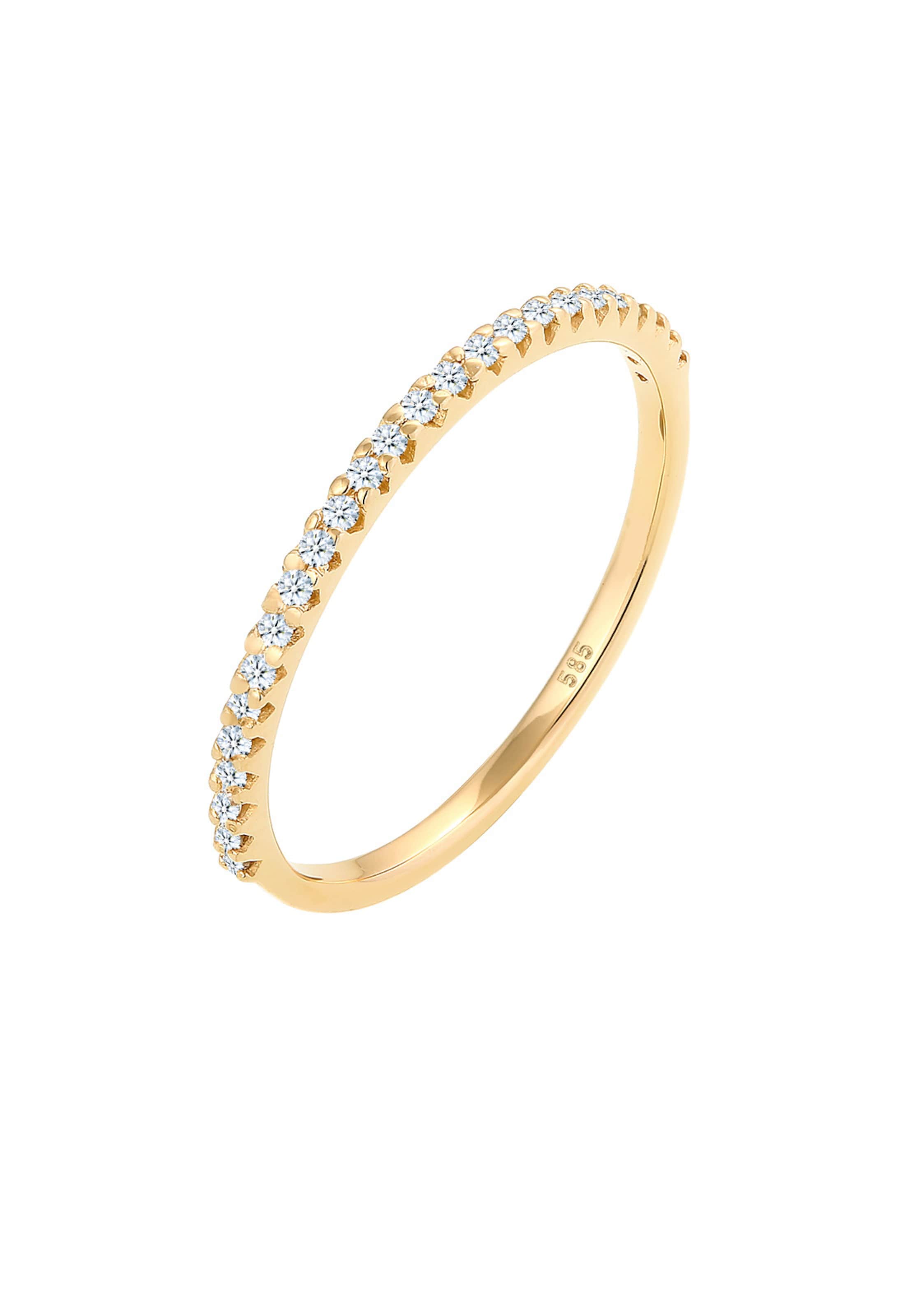 Elli DIAMONDS Ring in Goud: voorkant