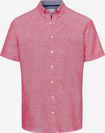 BRAX Regular fit Button Up Shirt 'Dan' in Red: front