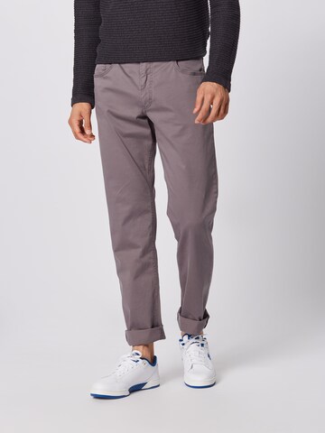 BRAX Regular Trousers 'Cooper Fancy' in Grey