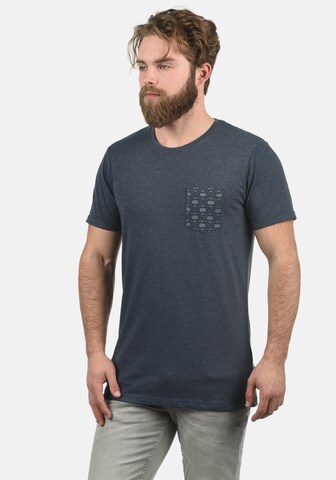 T-Shirt 'Ilari' !Solid en bleu : devant