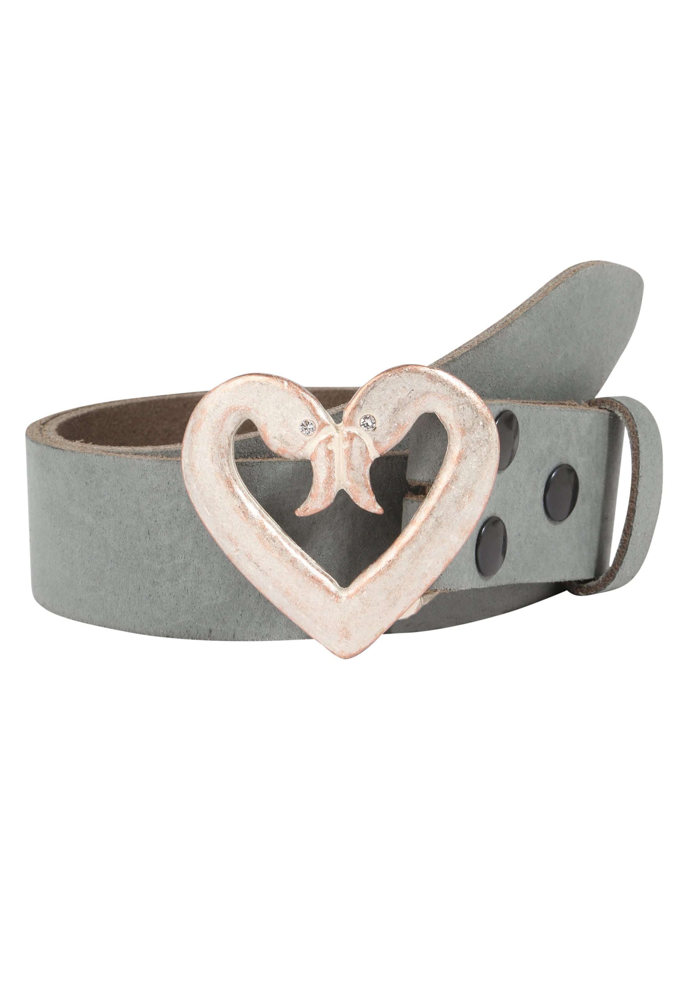 RETTUNGSRING by showroom 019° Belt in Silver: front