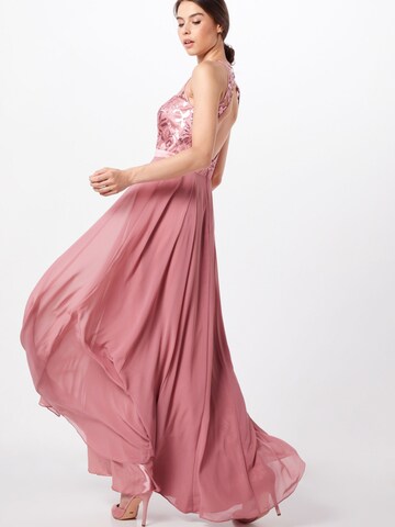 VM Vera Mont Evening Dress in Pink: back