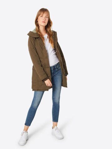 Urban Classics Winter Coat in Green