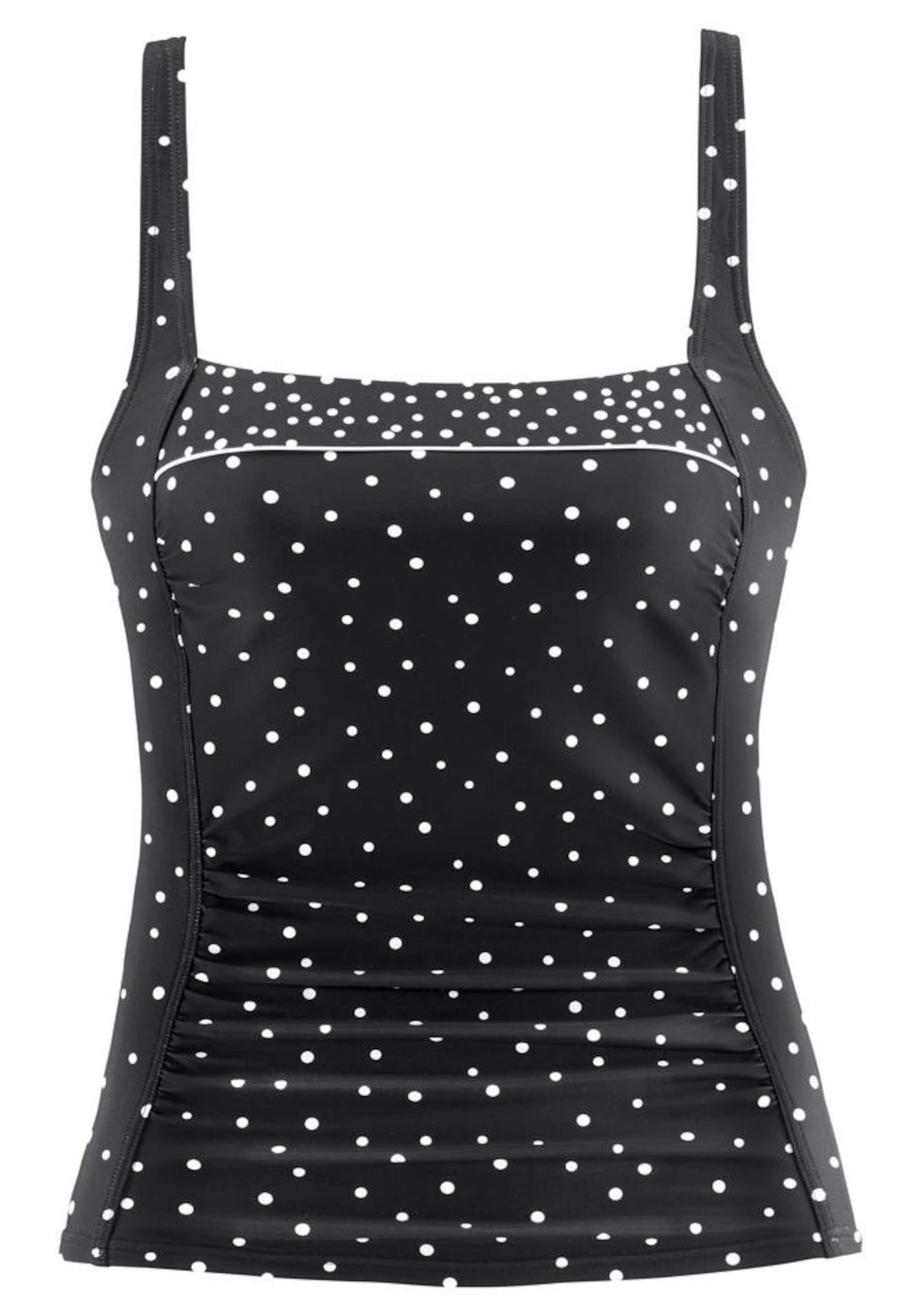 Bustier Haut de tankini LASCANA en noir : devant