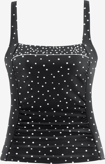 Top per tankini LASCANA di colore nero / bianco, Visualizzazione prodotti