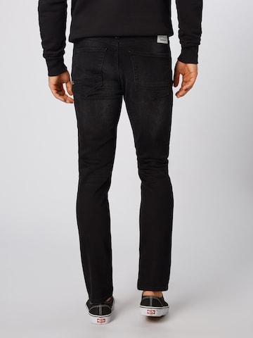 Slimfit Jeans 'RAZOR ACEB' di DENHAM in nero: dietro