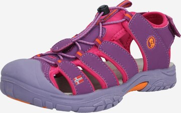 TROLLKIDS Schuhe 'Kvalvika' in Lila: predná strana