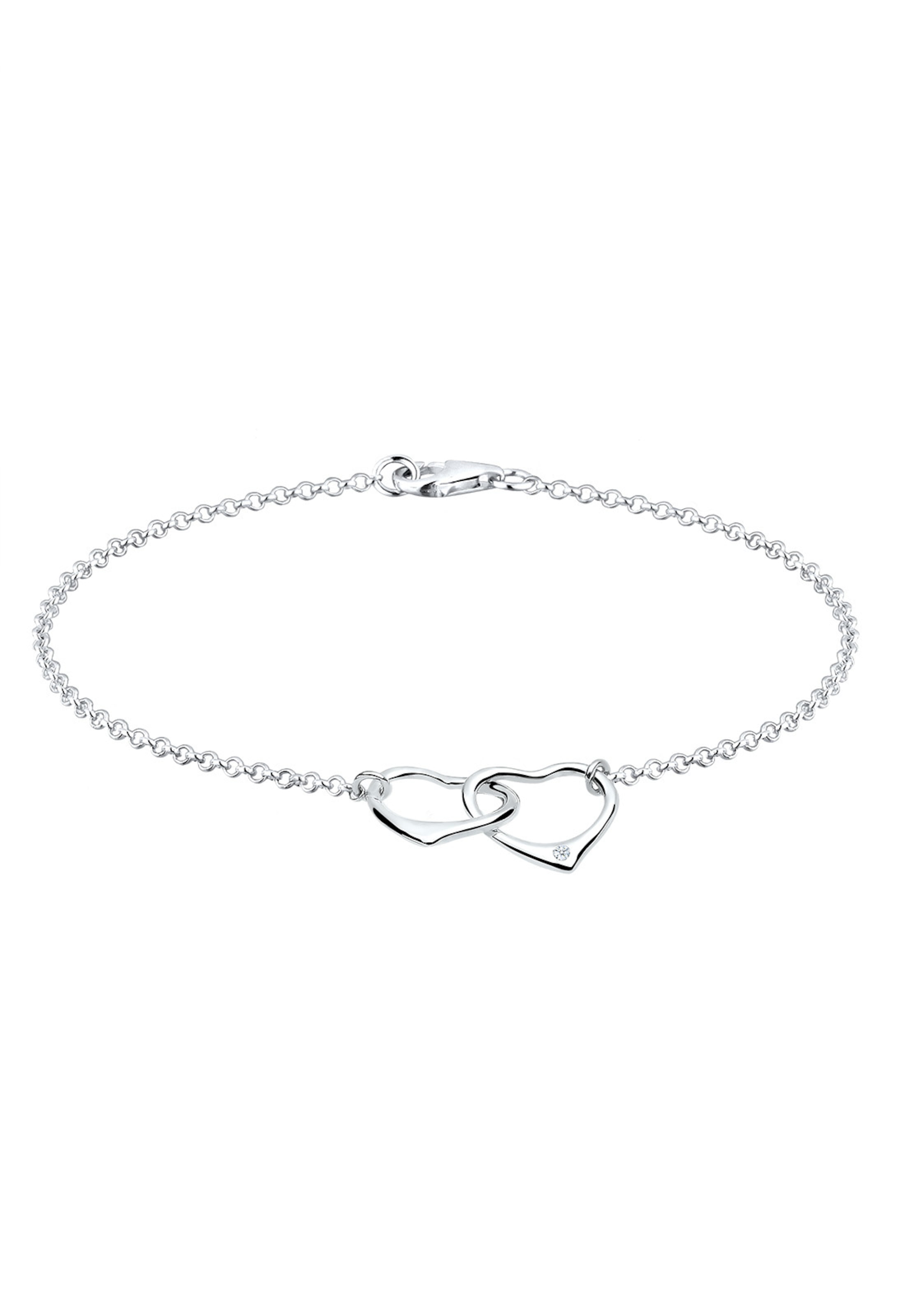 Elli DIAMONDS Bracelet in Silver: front