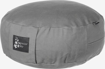 YOGISTAR.COM Pillow in Grey: front