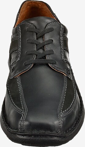 JOSEF SEIBEL Lace-Up Shoes 'Anvers' in Black