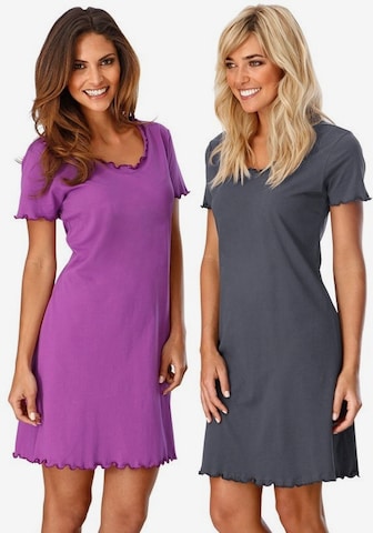 VIVANCE Nightgown in Grey: front