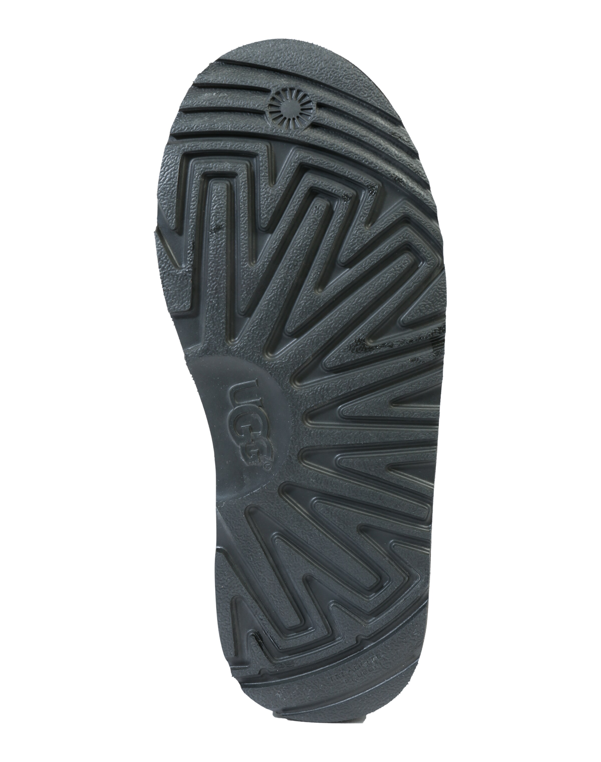 UGG Snow boots 'Classic mini II' in Black: bottom