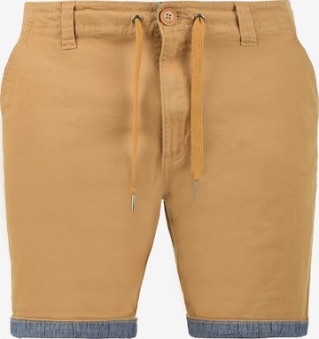 !Solid Chino 'Lagoa' in Bruin: voorkant