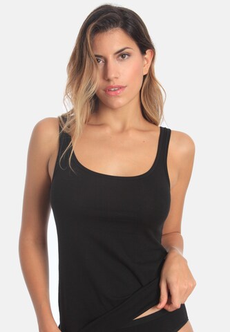 sassa Undershirt 'CASUAL COMFORT' in Black