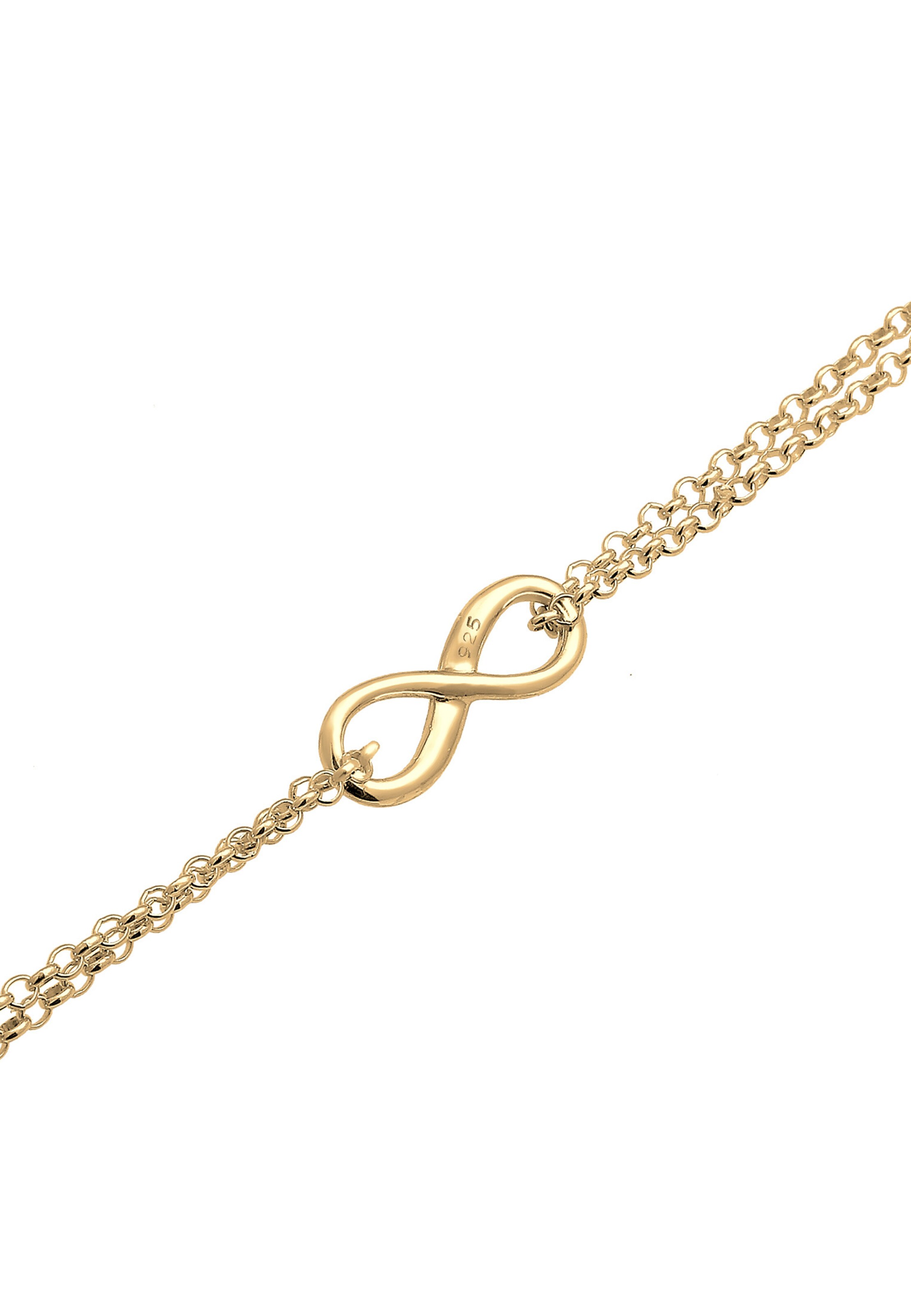 ELLI Foot jewelry 'Infinity' in Gold