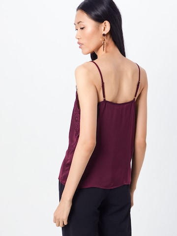 VERO MODA Top 'VICTORIA' w kolorze czerwony: tył