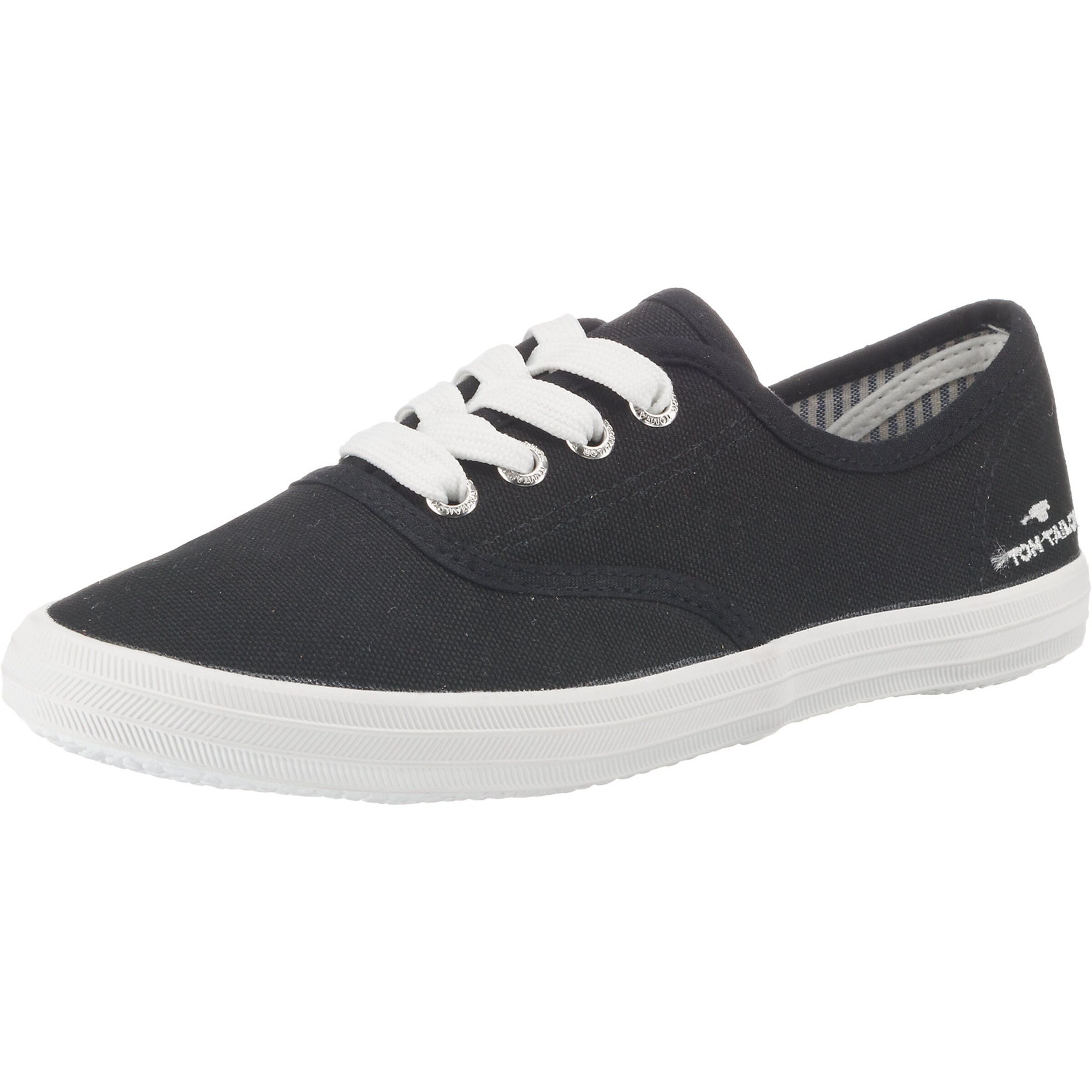 TOM TAILOR - Sneakers laag in de kleur Zwart