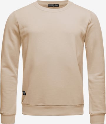 Redbridge Sweatshirt in Beige: voorkant