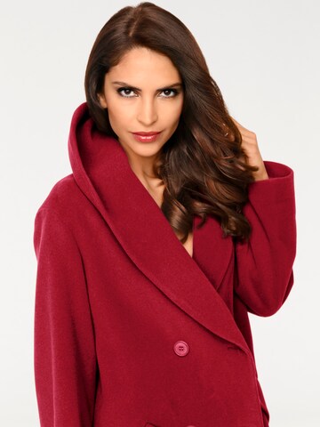 Manteau mi-saison heine en rouge