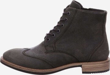 ECCO Lace-Up Ankle Boots in Grey