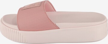 PUMA Pantofle 'Platform Slide' – pink