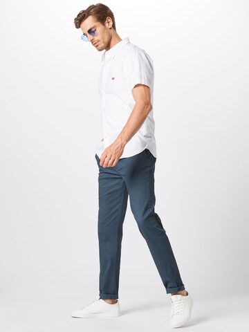 SCOTCH & SODA Štandardný strih Chino nohavice 'Stuart' - Sivá