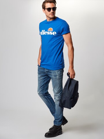 ELLESSE גזרה רגילה חולצות 'SMALL LOGO PRADO' בכחול