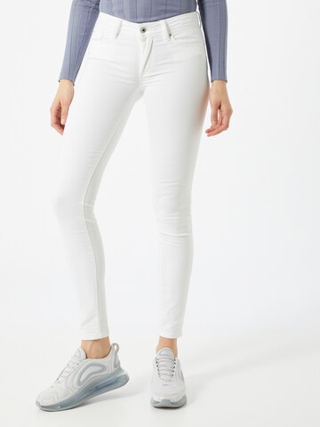 Salsa Jeans Skinny Jeans 'Wonder' in Wit: voorkant