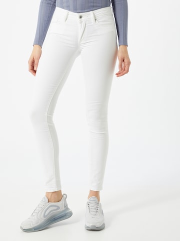 Salsa Jeans - Skinny Vaquero 'Wonder' en blanco: frente