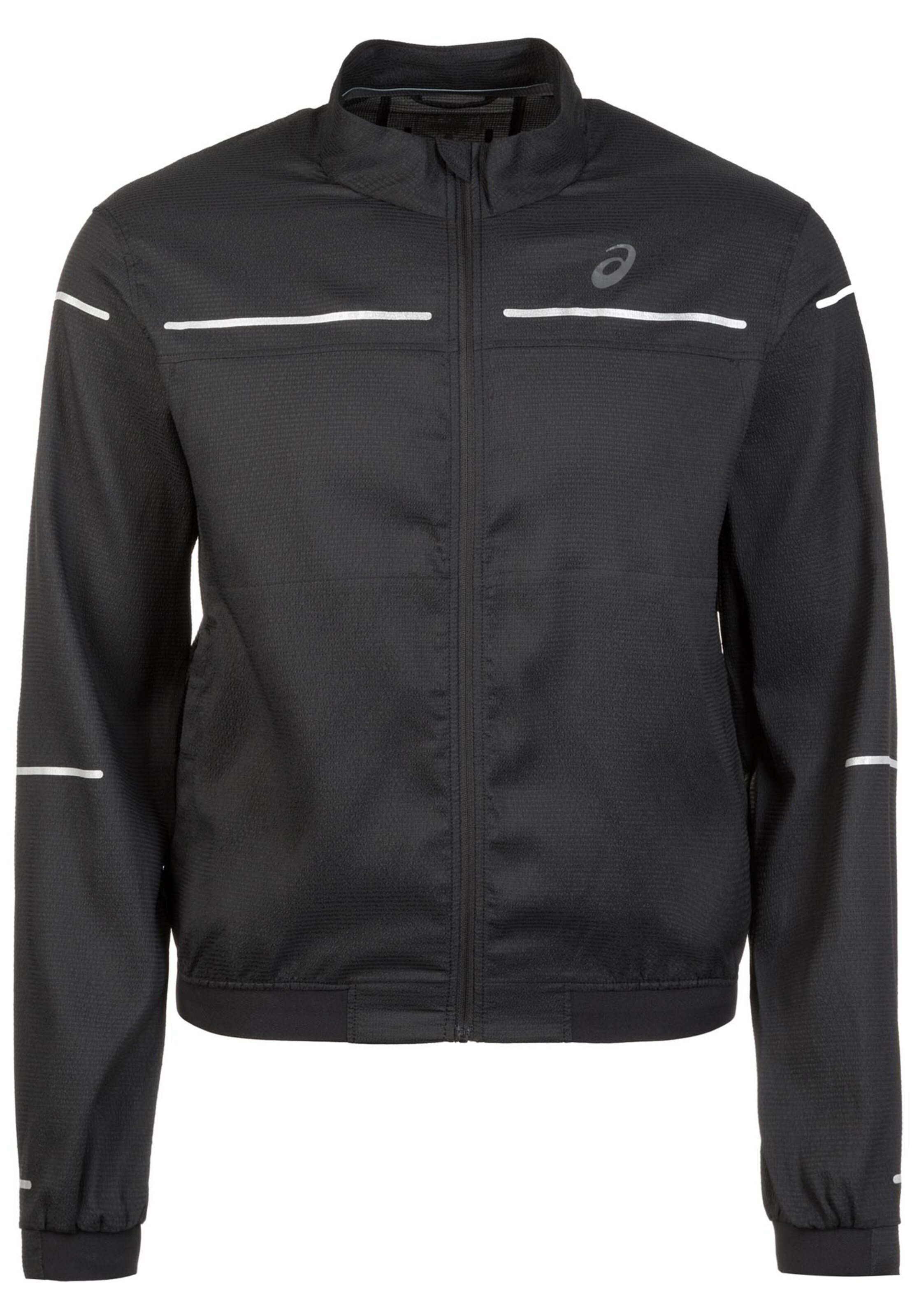 ASICS - Sportjas 'Lite-Show' in de kleur Zwart