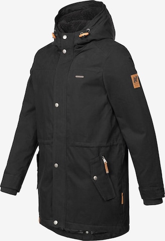 NAVAHOO Winter parka 'Manaka' in Black