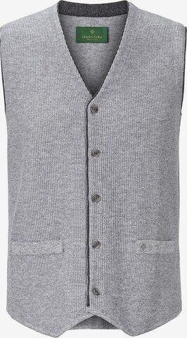 Charles Colby Vest 'Kevan' in Grey: front