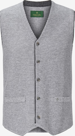 Gilet 'Kevan' Charles Colby en gris : devant