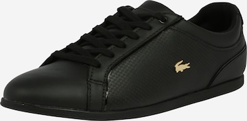 Baskets basses 'Rey' LACOSTE en noir : devant