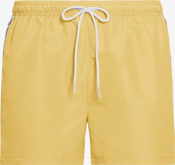 Calvin Klein Swimwear Badeshorts in Gelb: front
