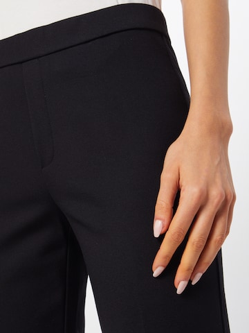 Regular Pantalon à plis 'Ponta' Part Two en noir