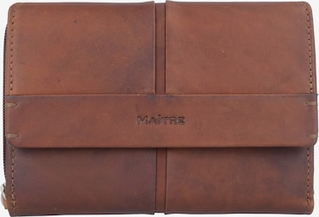 Maître Wallet 'Birkenfeld' in Brown: front