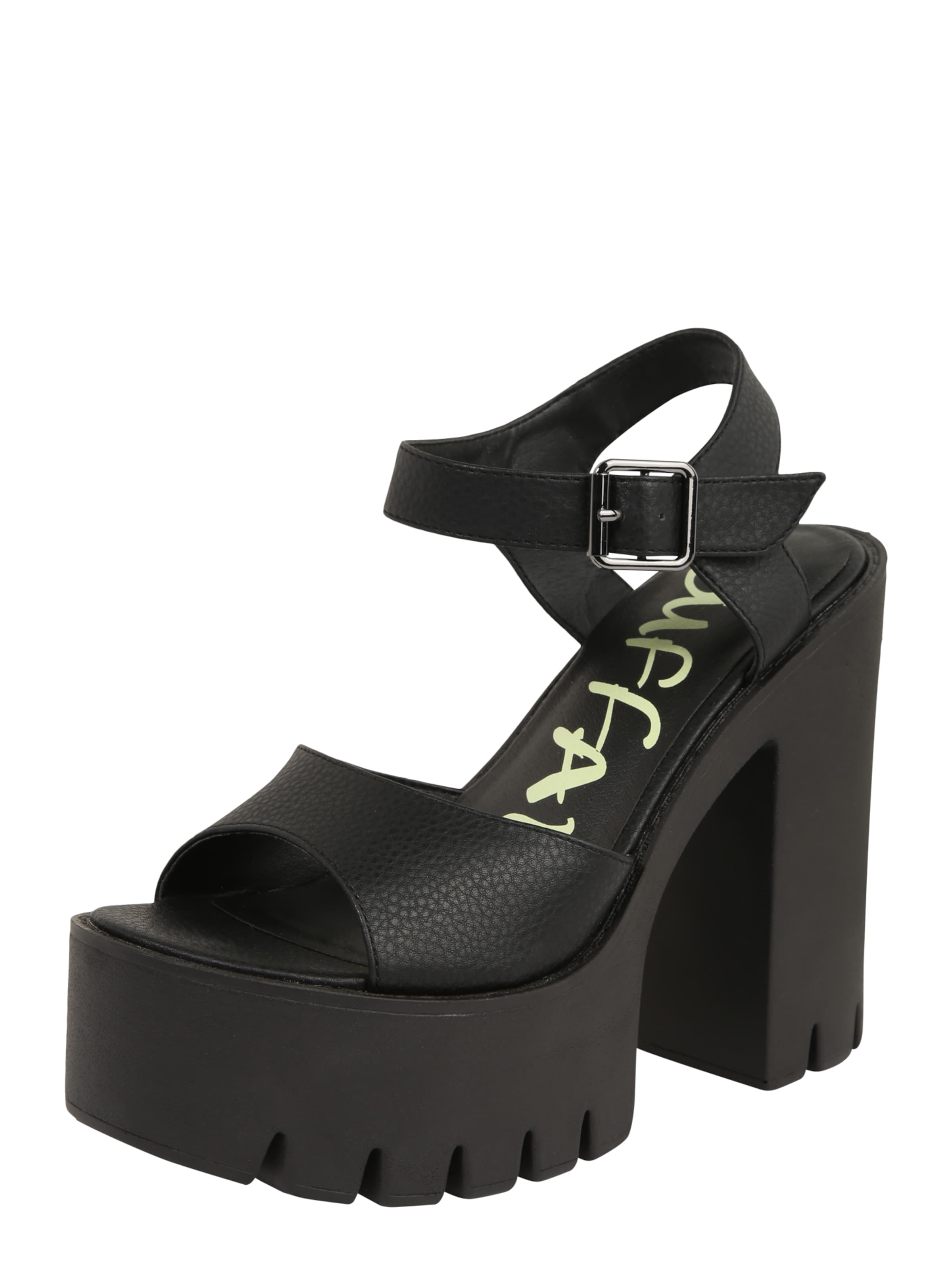 Sandalo 'Jalila' di BUFFALO in nero: frontale