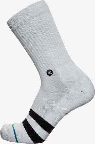 Stance - Calcetines deportivos en blanco: frente