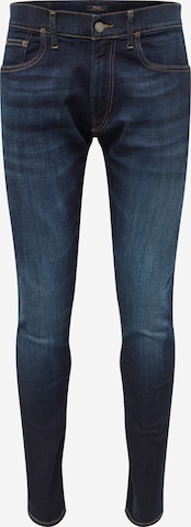 Polo Ralph Lauren Skinny Jeans in Blauw: voorkant