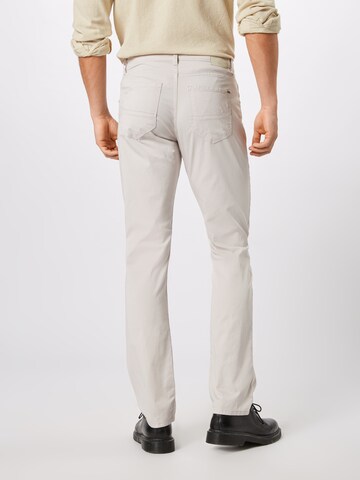 BRAX Slimfit Spodnie w kolorze beżowy: tył