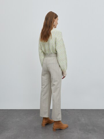 EDITED Wide leg Pants 'Polly' in Beige