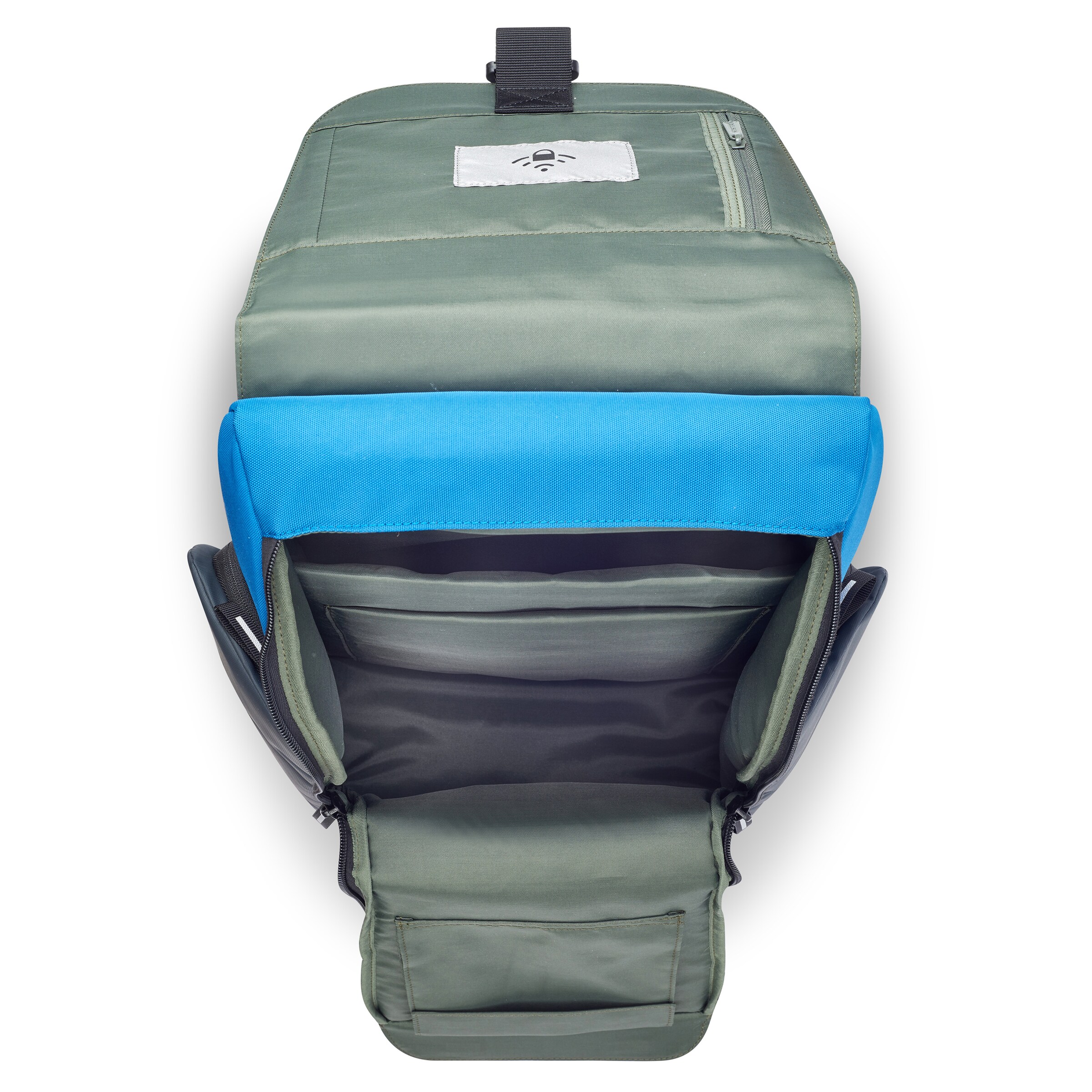 Zaino 'Securflap' di Delsey Paris in blu