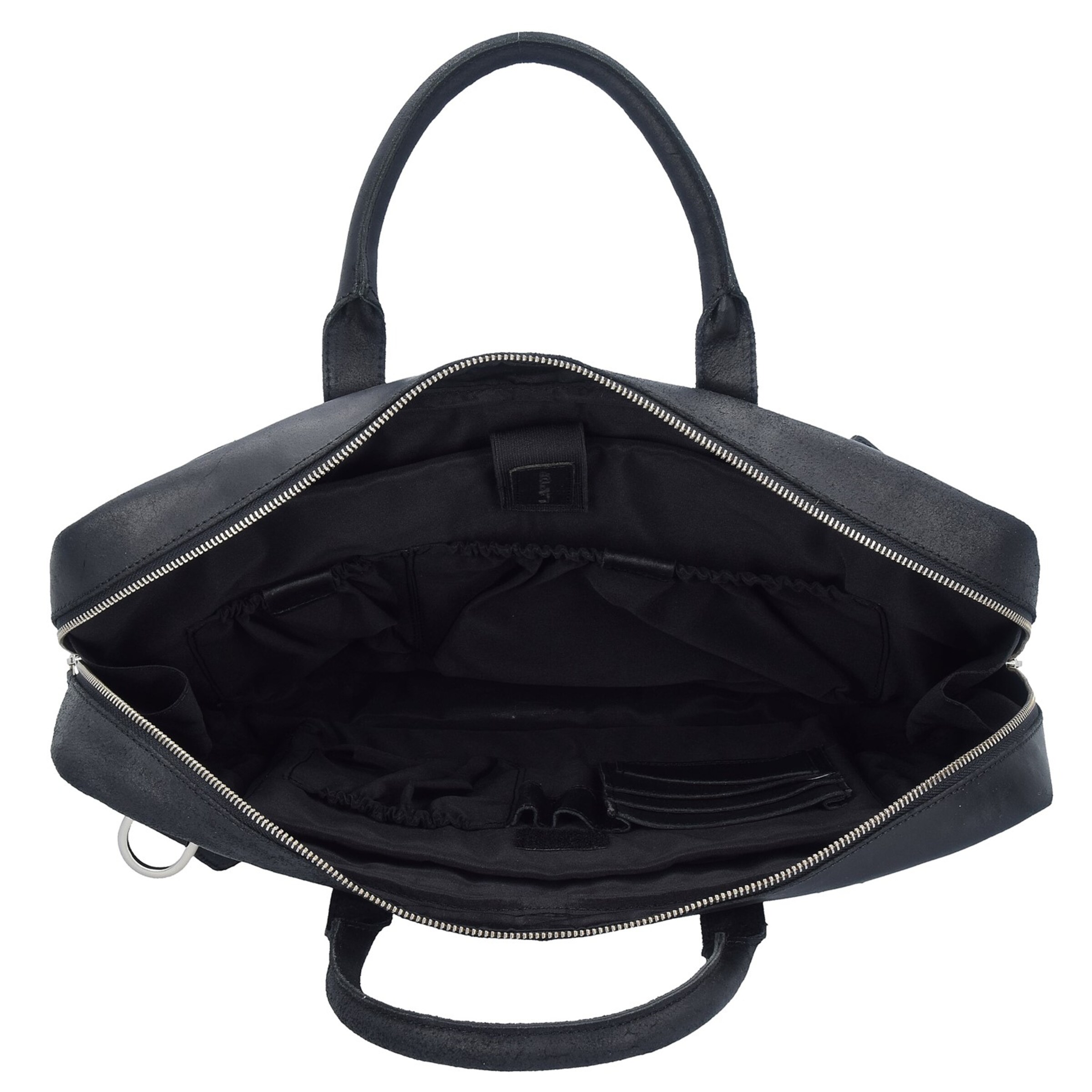 Plevier Document Bag in Black