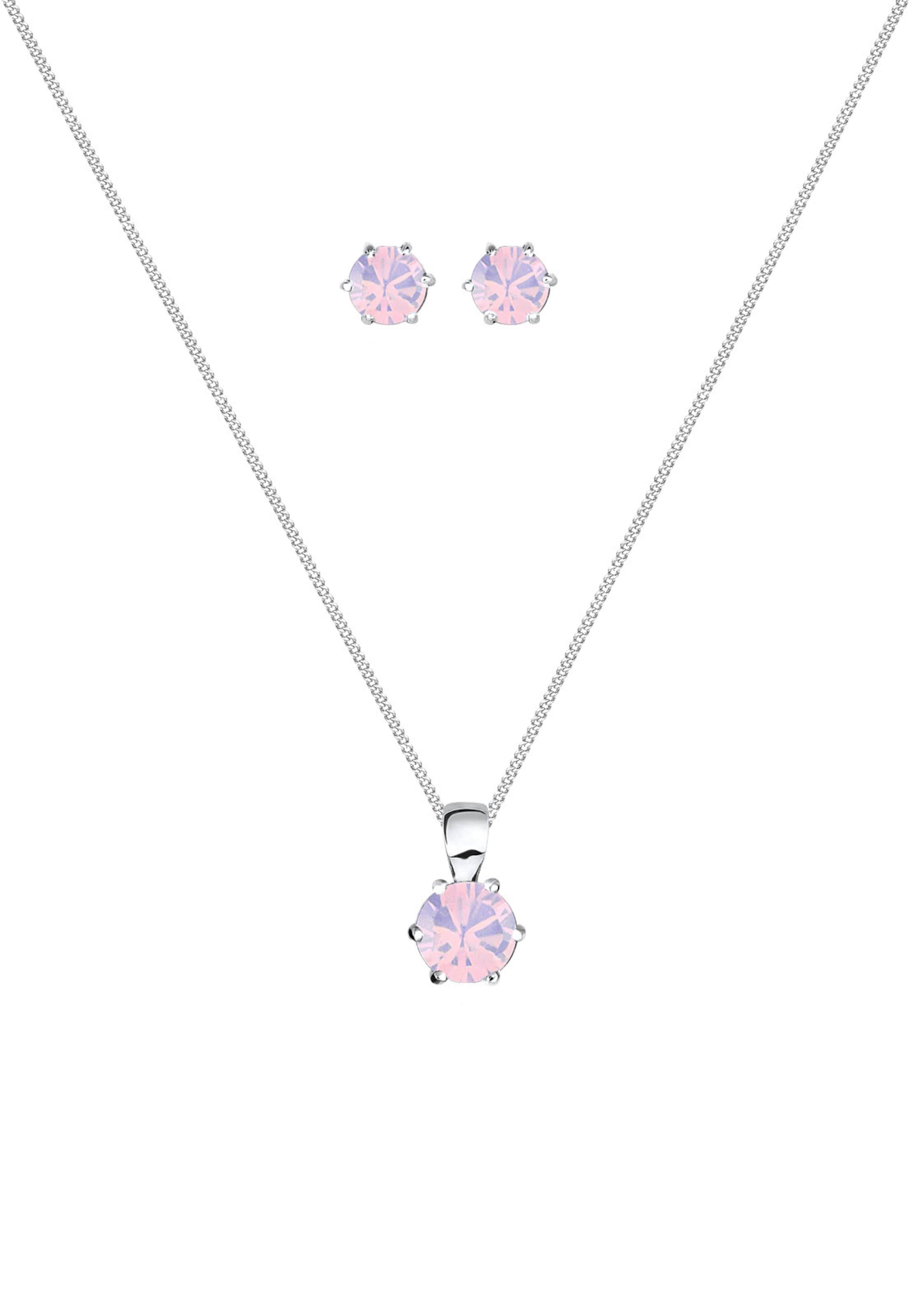 Parure de bijoux 'Kristall' ELLI en argent : devant