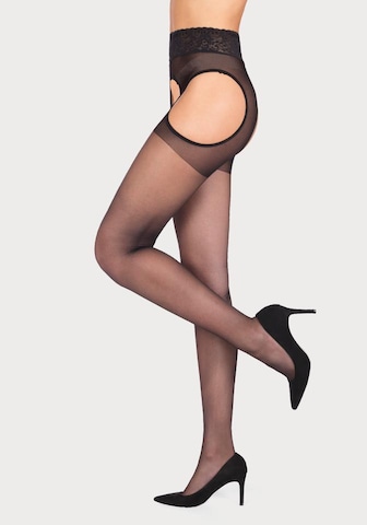 Ouvert PETITE FLEUR en noir