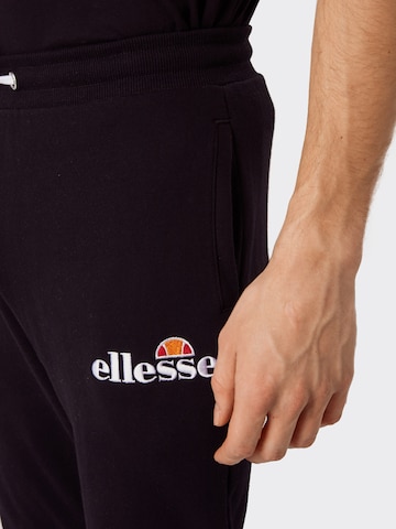 ELLESSE Tapered Pants 'Nioro' in Black